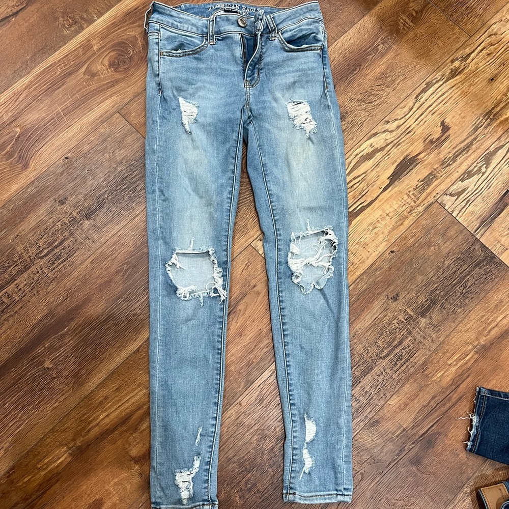 AE jeggings